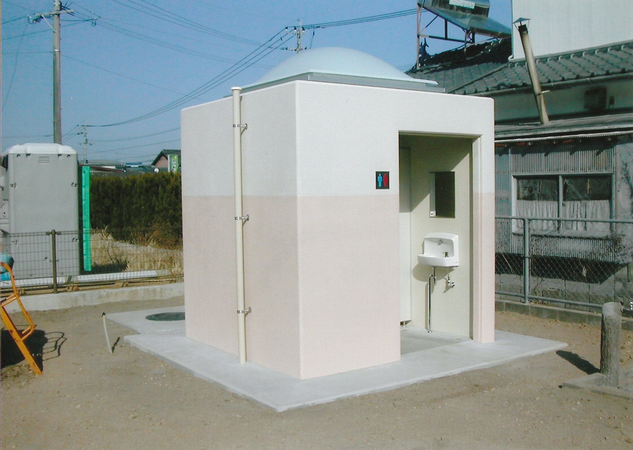 公園トイレ新築工事(公共建築)｜施工事例｜西尾建設株式会社